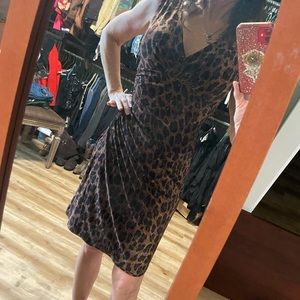 Lauren leopard dress